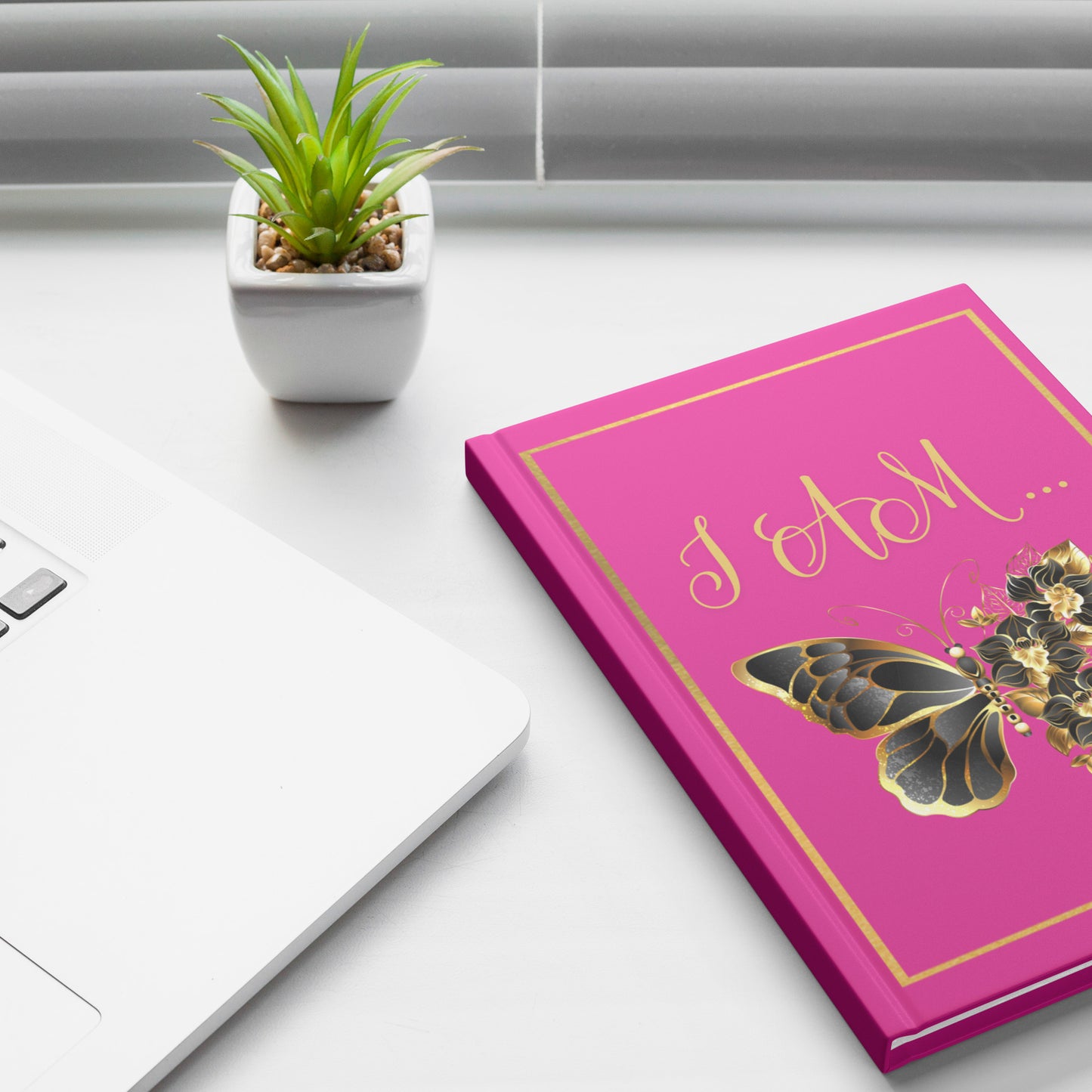 I AM Manifestation & Personal Growth Journal ~Pink