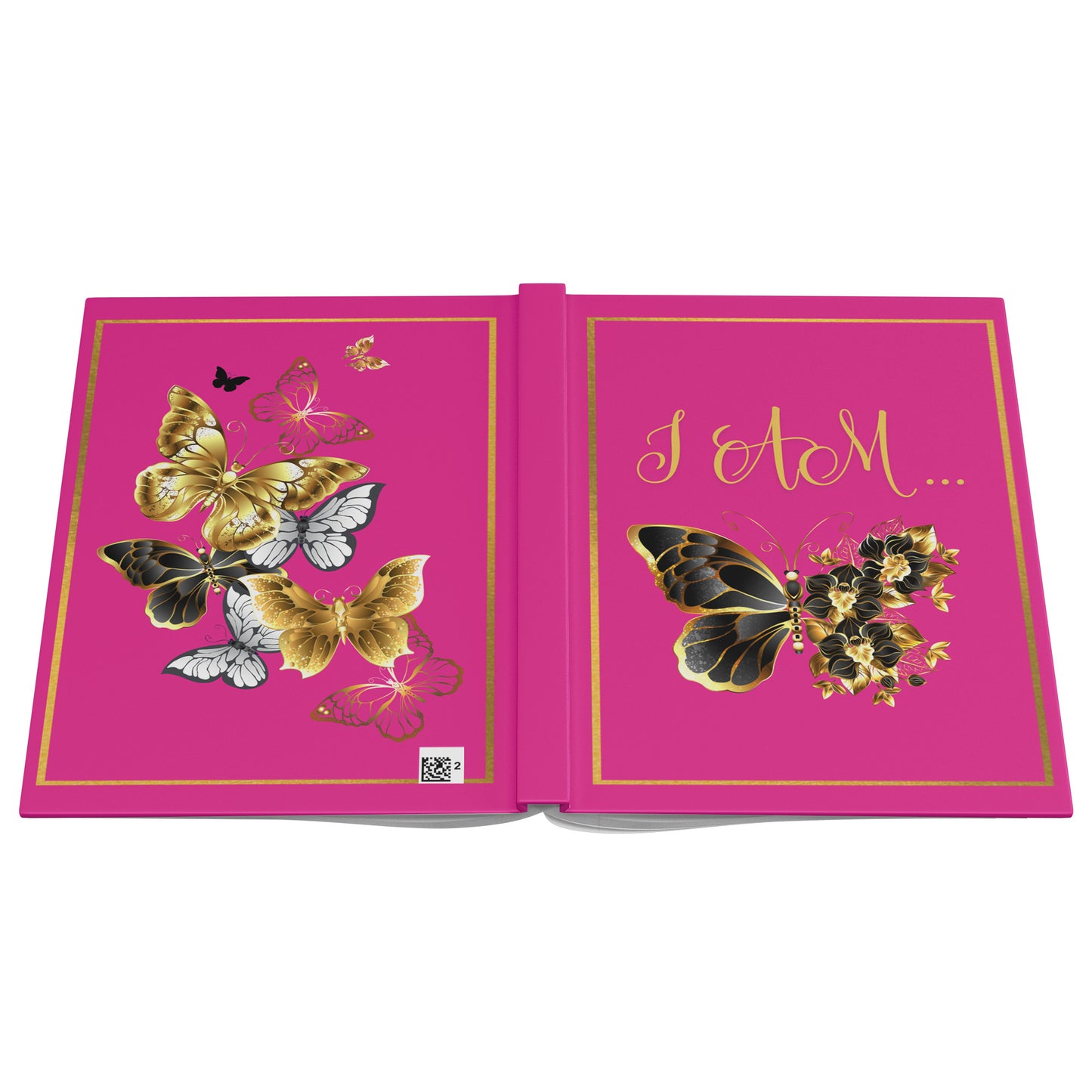 I AM Manifestation & Personal Growth Journal ~Pink